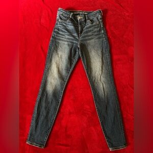 American Eagle Outfitters Curvy Hi-Rise Jeggings 10L Next Level Stretch